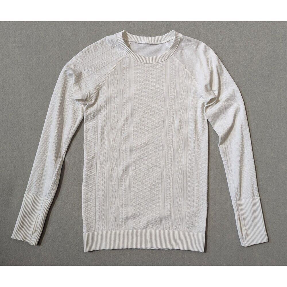 lululemon Rest Less Pullover White Size 6*